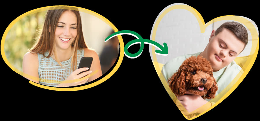 easyfundraising mobile experience