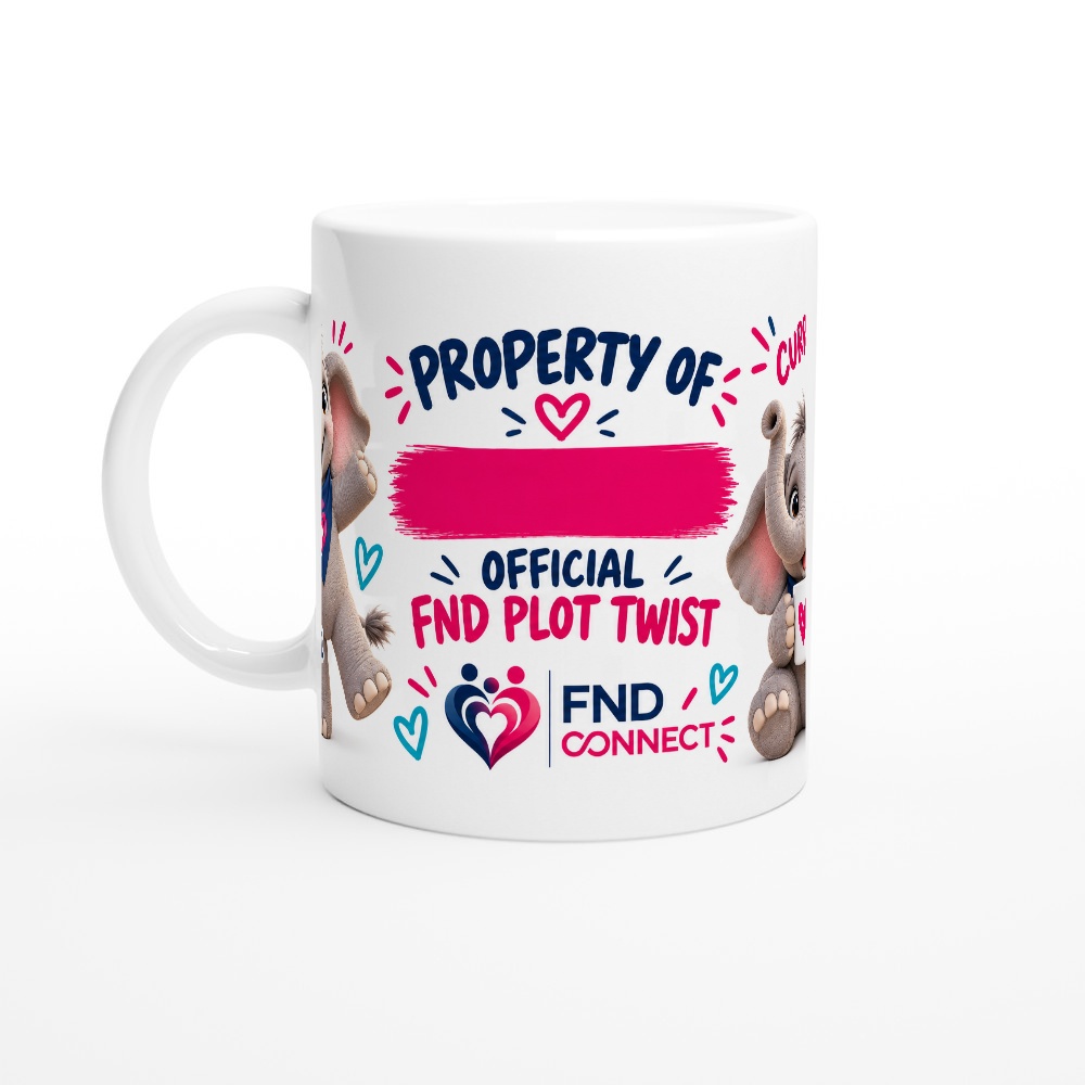 Eric FND Plot Twist mug — name view