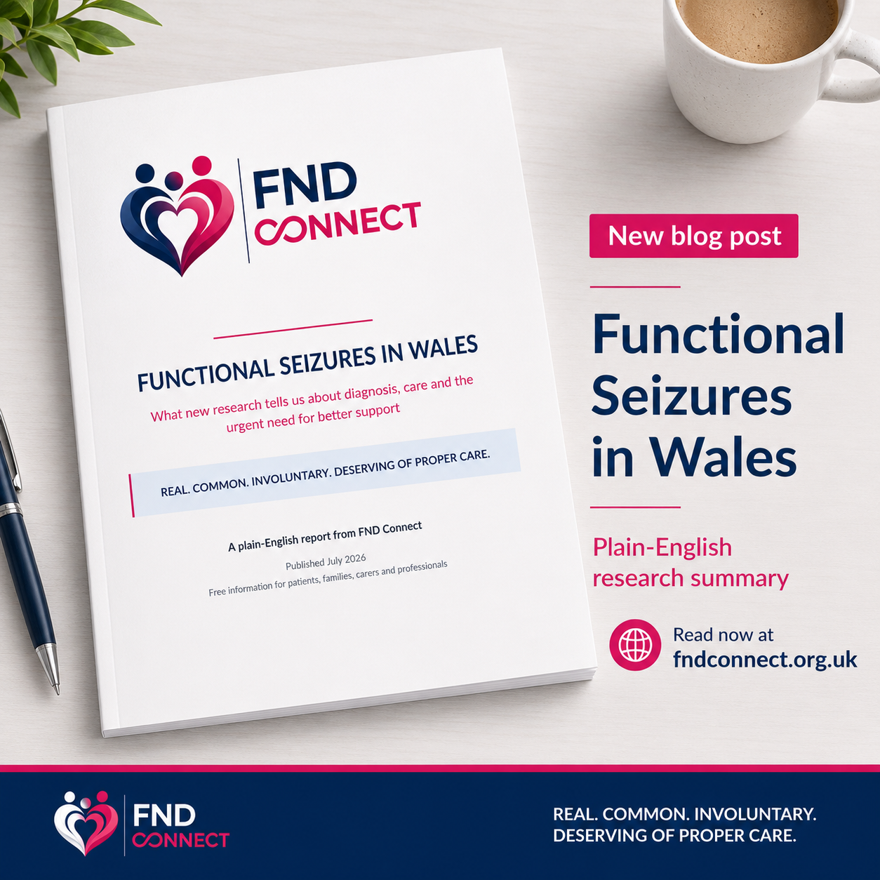 Illustration representing functional seizures and the need for clearer FND care pathways
