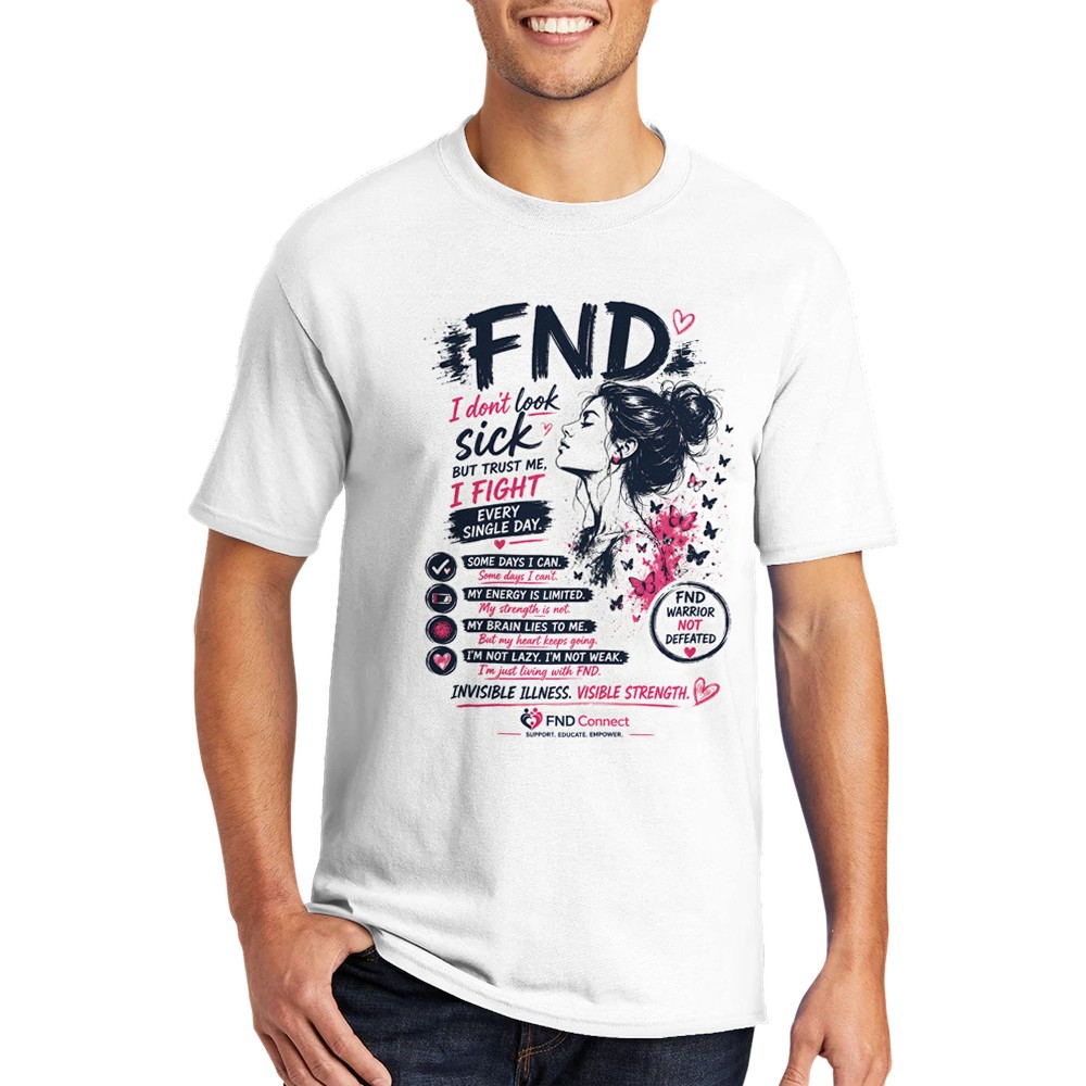 FND - I Don't Look Sick - Polycotton Unisex Crewneck T-shirt