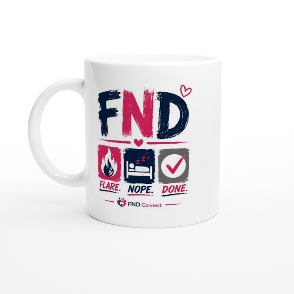FND - Flare, Nope, Done -  11oz Ceramic Mug