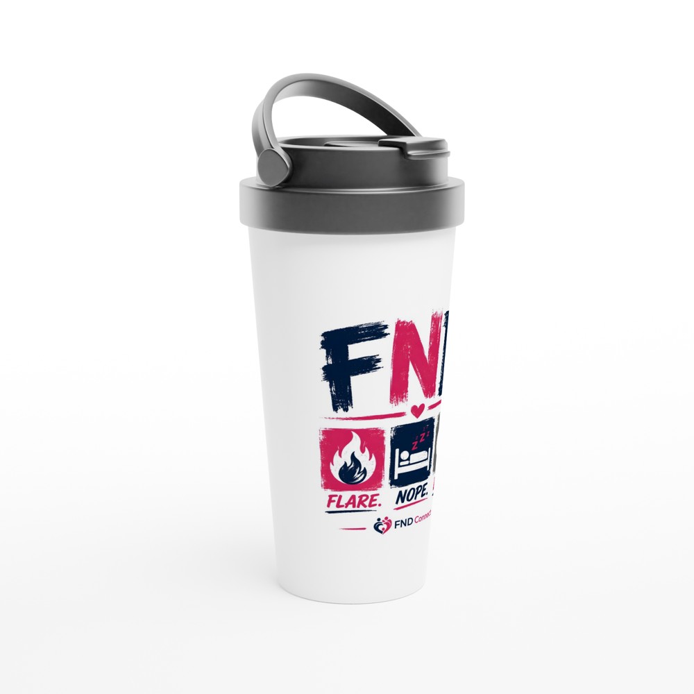 FND - Flare, Nope, Done -  15oz Stainless Steel Travel Mug