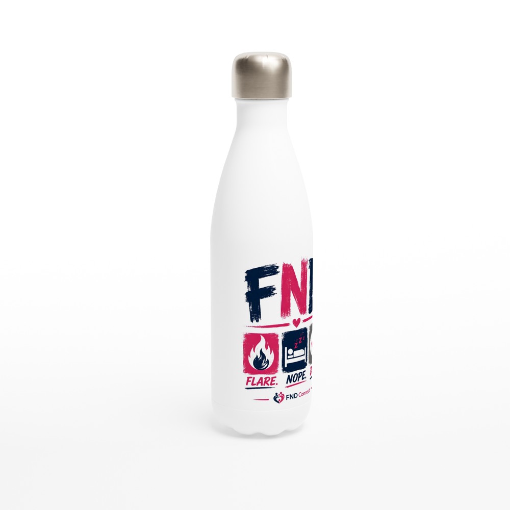 FND - Flare, Nope, Done - 17oz Stainless Steel Water Bottle
