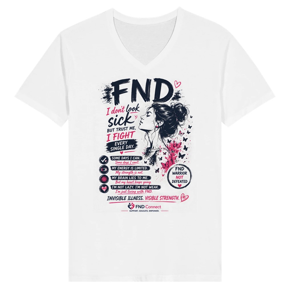 FND - I Don't Look Sick - Premium Unisex V-Neck T-shirt
