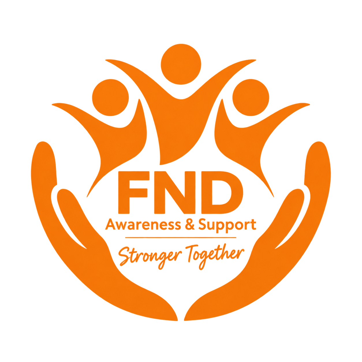 Fundraising artwork for FND Awareness & Support - Stronger Together